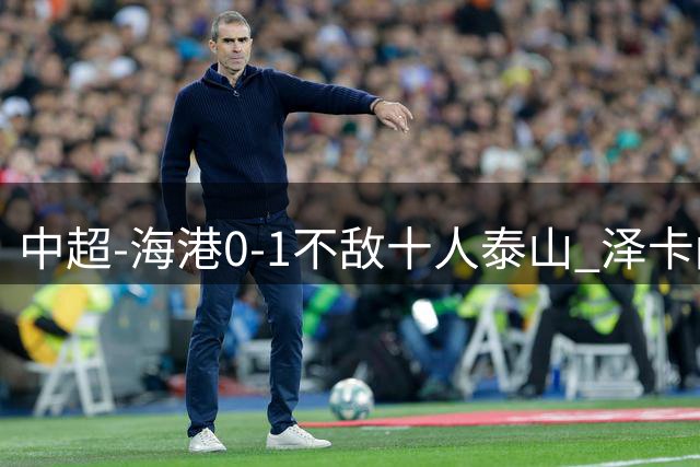 中超-海港0-1不敌十人泰山 泽卡闪击 于金永扑点